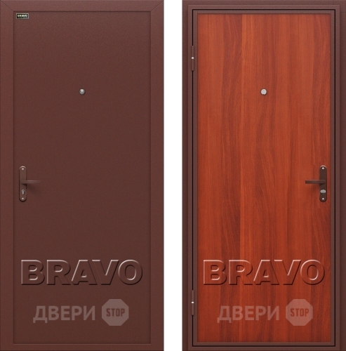 Дверь Bravo Инсайд эконом (Внутреннее открывание) в Солнечногорске