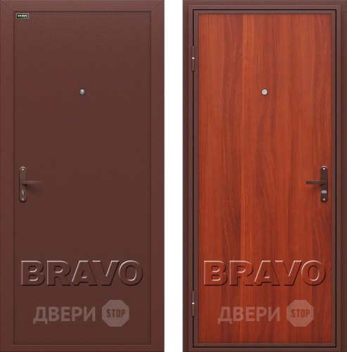 Дверь Bravo Инсайд эконом (Внутреннее открывание) в Солнечногорске