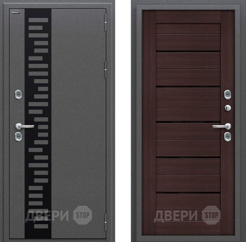 Входная металлическая Дверь Bravo Оптим Термо 222 Венге в Солнечногорске