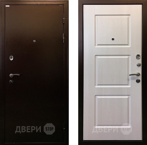 Входная металлическая Дверь Ратибор Трио Лиственница Беж в Солнечногорске