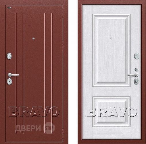 Входная металлическая Дверь Groff Т2-232 Milk Oak в Солнечногорске