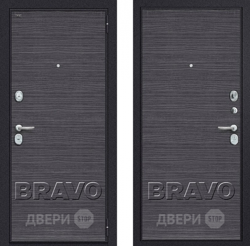 Входная металлическая Дверь Groff Т3-300 Black Wood в Солнечногорске