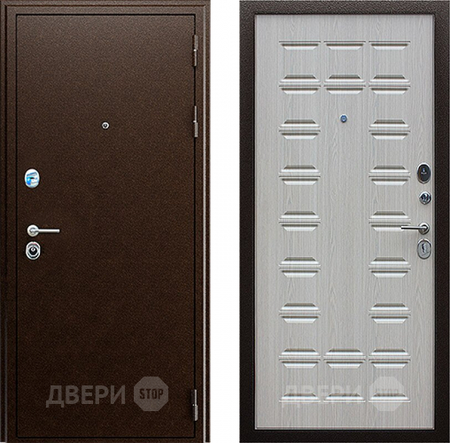 Входная металлическая Дверь АСД Спартак Белёный дуб в Солнечногорске