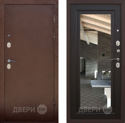 Дверь Снедо Сити Венге с зеркалом в Солнечногорске