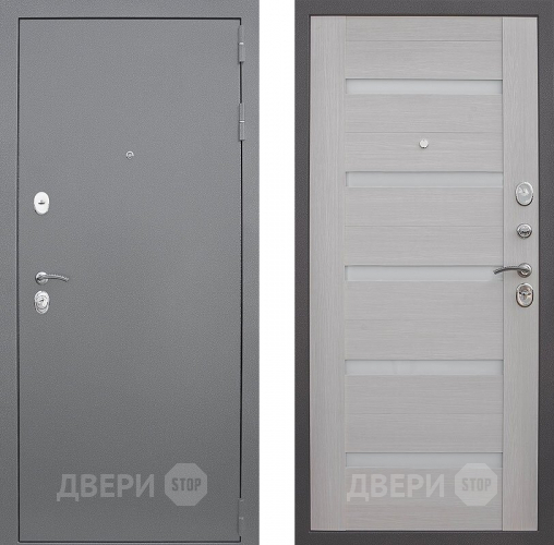 Входная металлическая Дверь Снедо Люкс Белая Лиственница 3К в Солнечногорске