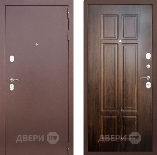 Входная металлическая Дверь Снедо Т30 3К Vinorit Грецкий орех в Солнечногорске