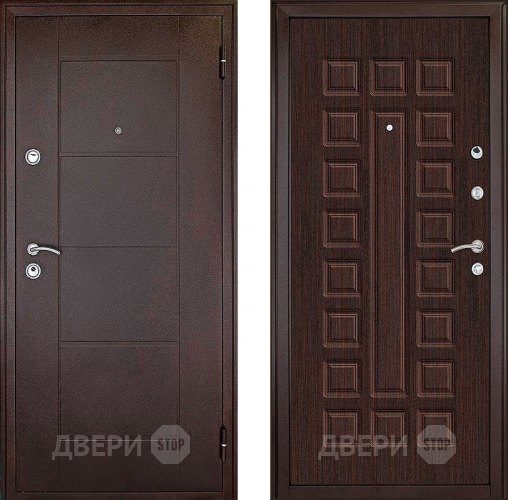 Входная металлическая Дверь Форпост Квадро Венге в Солнечногорске