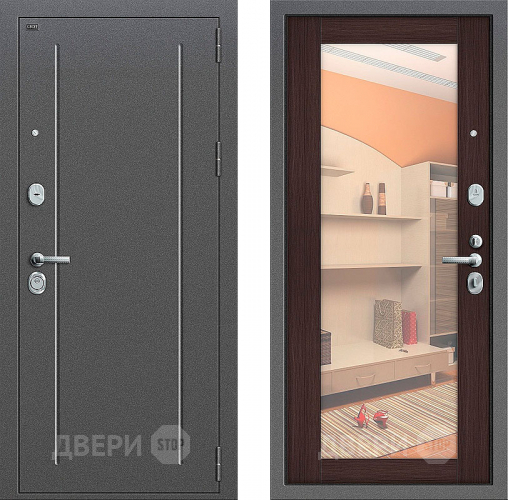 Входная металлическая Дверь Groff Т2-220 Wenge Veralinga в Солнечногорске