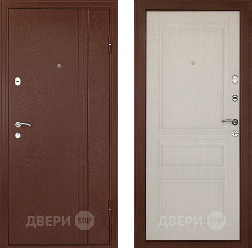 Входная металлическая Дверь Форпост Турин Беленый дуб в Солнечногорске