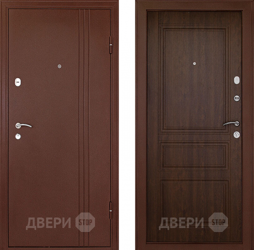 Входная металлическая Дверь Форпост Турин Орех в Солнечногорске