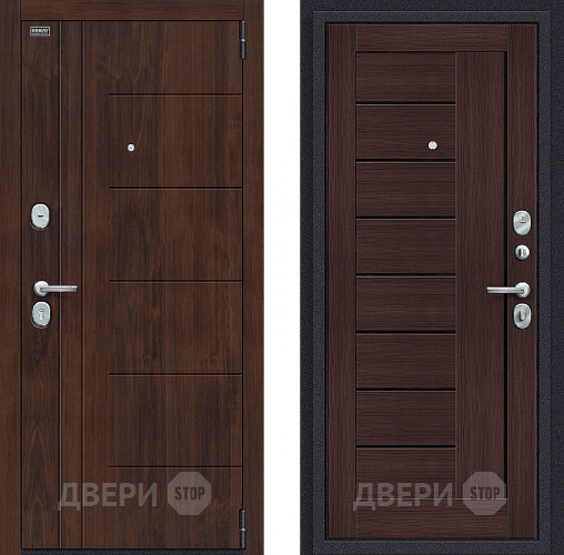 Входная металлическая Дверь Bravo Оптим Модерн Wenge Veralinga в Солнечногорске