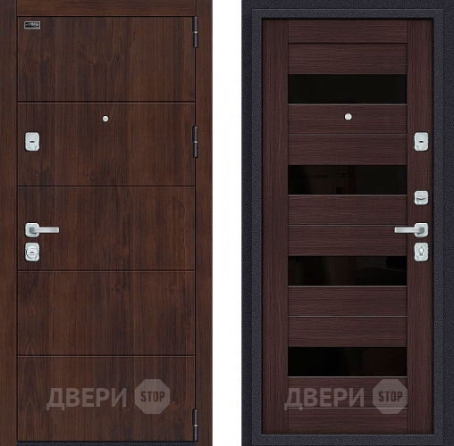 Дверь Bravo Porta M-3 4/П23 Wenge Veralinga в Солнечногорске