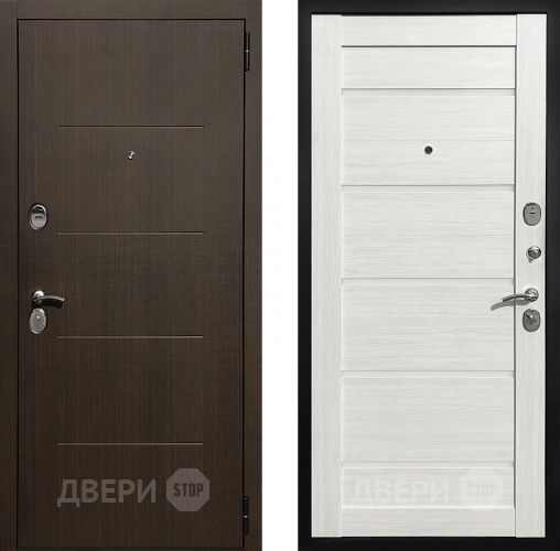 Входная металлическая Дверь Престиж Люкс Арабика/Беленый дуб в Солнечногорске