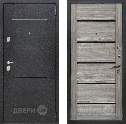 Входная металлическая Дверь Престиж Люкс Дуб дымчатый в Солнечногорске