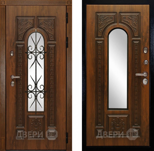 Входная металлическая Дверь Сударь (Дива) Рим+Ковка в Солнечногорске