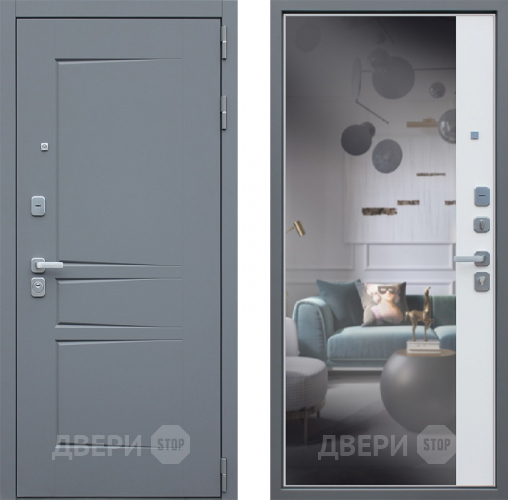 Дверь АСД Челси с зеркалом в Солнечногорске