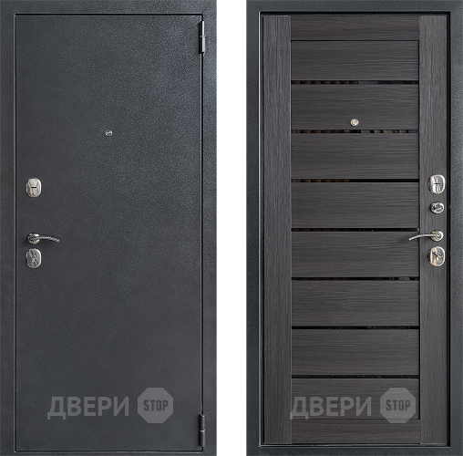 Входная металлическая Дверь Дверной Континент ДК-70 Царга Эко Венге в Солнечногорске