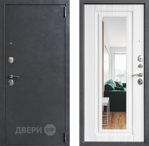 Дверь Дверной Континент ДК-70 Зеркало Лиственница в Солнечногорске