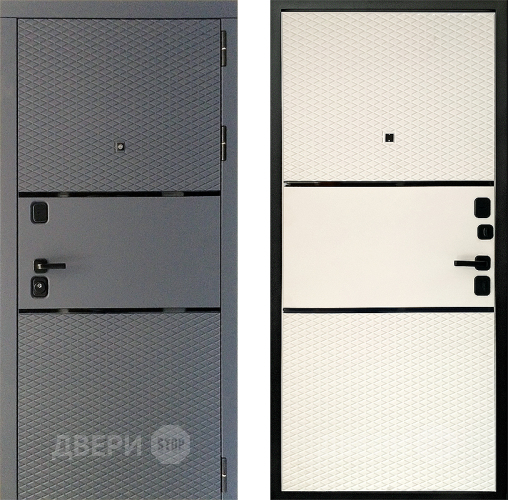 Входная металлическая Дверь (Дверной Континент) Диамант Софт айс в Солнечногорске