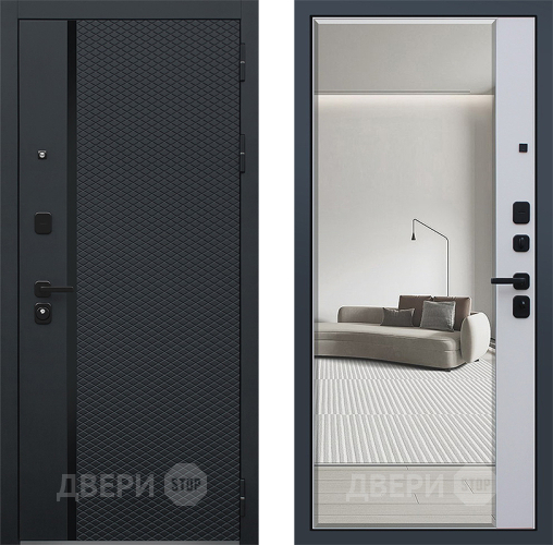 Дверь АСД Ньюкасл с зеркалом в Солнечногорске