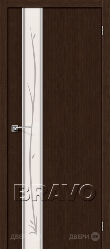 Межкомнатная дверь Глейс-1 Twig (3D Wenge) в Солнечногорске
