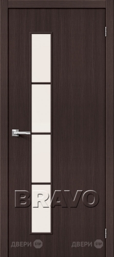 Межкомнатная дверь Тренд-4 (Wenge Veralinga) в Солнечногорске