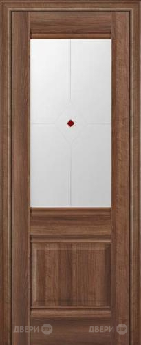 Межкомнатная дверь ProfilDoors 2X орех сиена (узор матовый) в Солнечногорске