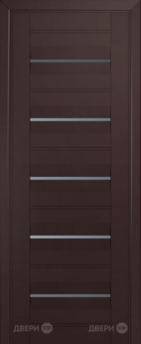 Межкомнатная дверь ProfilDoors 48U темно-коричневый (графит) в Солнечногорске