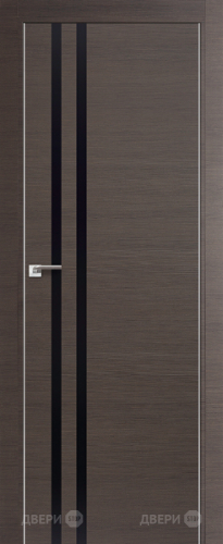 Межкомнатная дверь ProfilDoors 19Z грей (черный глянец) в Солнечногорске