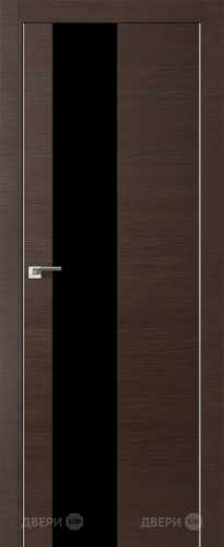 Межкомнатная дверь ProfilDoors 5Z венге кроскут (черный лак) в Солнечногорске