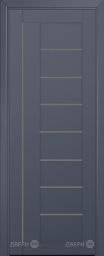 Межкомнатная дверь ProfilDoors 17U антрацит (графит) в Солнечногорске