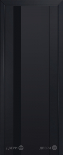 Межкомнатная дверь ProfilDoors 62U черный (черный лак) в Солнечногорске