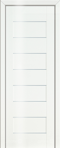 Межкомнатная дверь ProfilDoors 45L белый люкс (графит) в Солнечногорске
