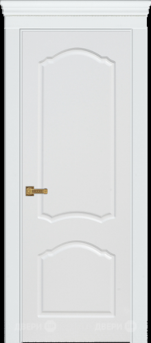 Межкомнатная дверь Танго ПГ белая эмаль в Солнечногорске