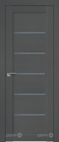 Межкомнатная дверь ProfilDoors 2-76 XN Грувд (графит) в Солнечногорске