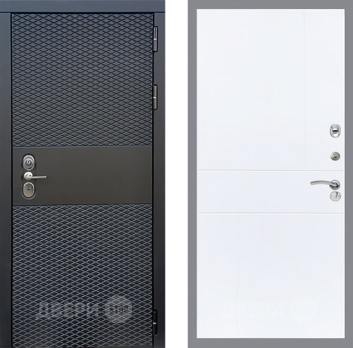 Дверь Стоп БЛЭК CISA ФЛ-290 Силк Сноу в Солнечногорске