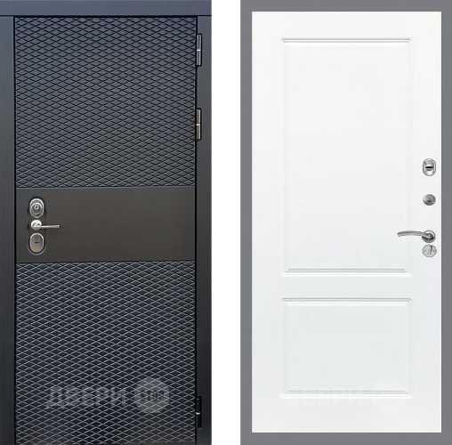 Дверь Стоп БЛЭК CISA ФЛ-117 Силк Сноу в Солнечногорске