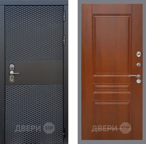 Входная металлическая Дверь Стоп БЛЭК CISA ФЛ-243 Итальянский орех в Солнечногорске