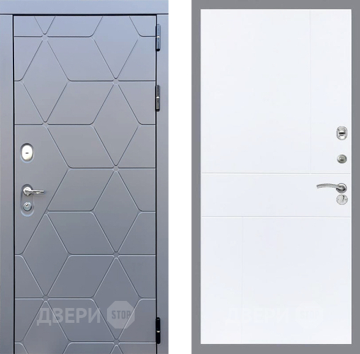 Дверь Стоп КОСМО ФЛ-290 Силк Сноу в Солнечногорске