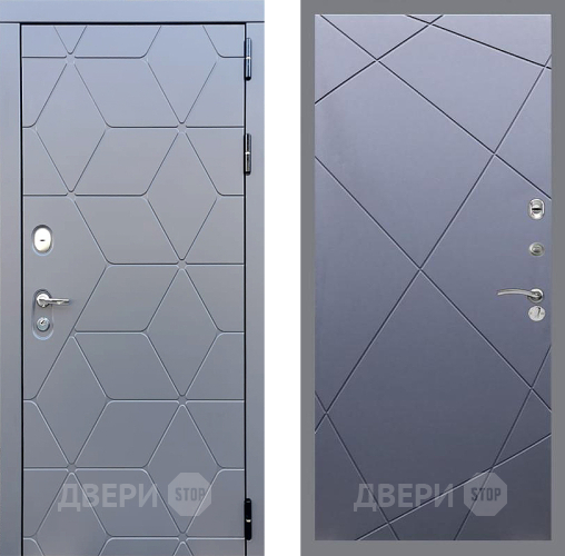 Дверь Стоп КОСМО ФЛ-291 Силк титан в Солнечногорске