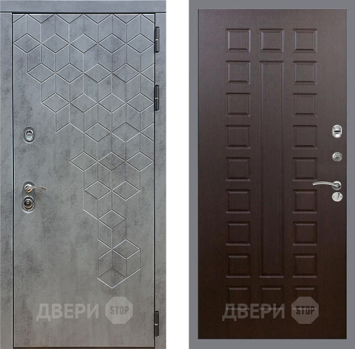 Дверь Стоп БЕТОН ФЛ-183 Венге в Солнечногорске