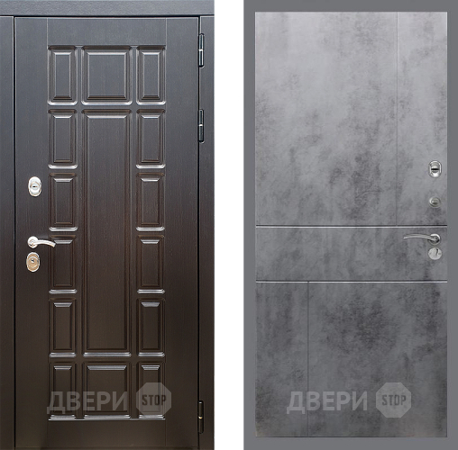Дверь Стоп НЬЮ ЙОРК ФЛ-290 Бетон темный в Солнечногорске