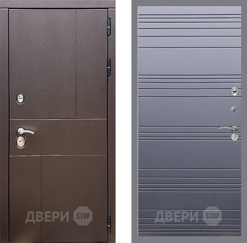 Дверь Стоп УРБАН Лайн Силк титан в Солнечногорске