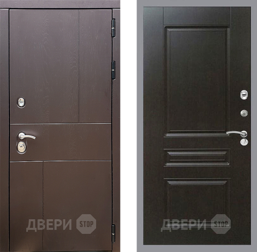 Дверь Стоп УРБАН ФЛ-243 Венге в Солнечногорске
