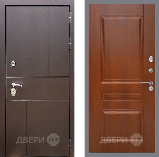 Входная металлическая Дверь Стоп УРБАН ФЛ-243 Итальянский орех в Солнечногорске