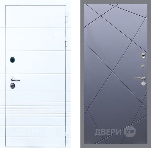 Дверь Стоп ТРЕНДО ФЛ-291 Силк титан в Солнечногорске