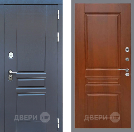 Входная металлическая Дверь Стоп ПЛАТИНУМ ФЛ-243 Итальянский орех в Солнечногорске