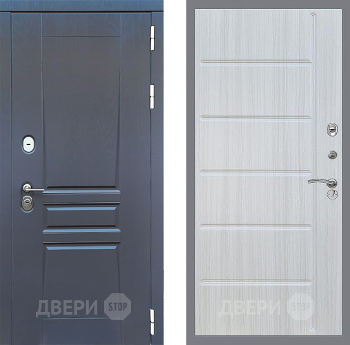 Входная металлическая Дверь Стоп ПЛАТИНУМ ФЛ-102 Сандал белый в Солнечногорске