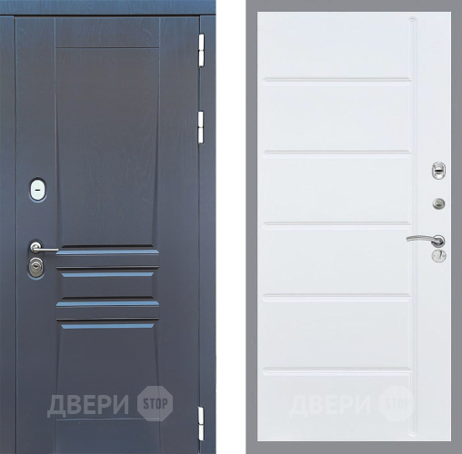 Входная металлическая Дверь Стоп ПЛАТИНУМ ФЛ-102 Белый ясень в Солнечногорске