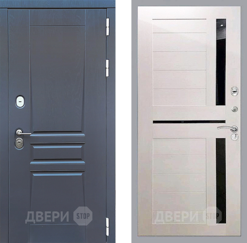 Входная металлическая Дверь Стоп ПЛАТИНУМ СБ-18 Лиственница беж в Солнечногорске